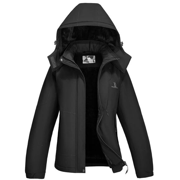 Womens Winter Coat Waterproof Ski Jacket Windproof for Snow Rain Size XXL - Picture 1 of 10